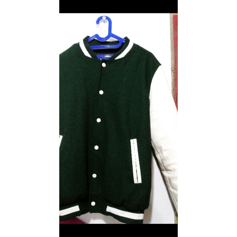Varsity Polos Dark green Original Leather Hand