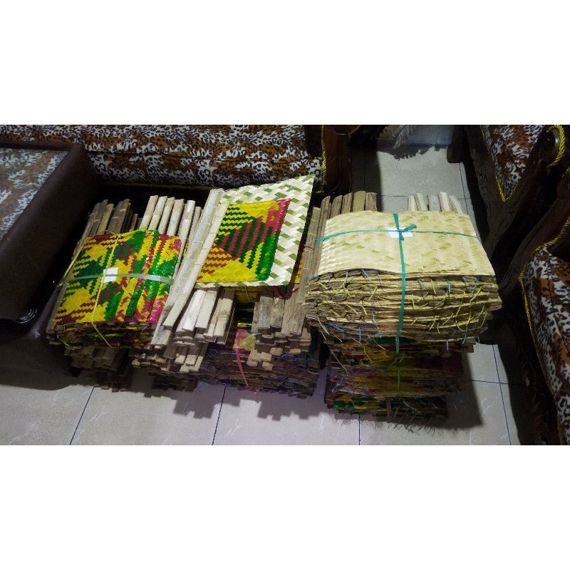 KIPAS SATE/KIPAS BAMBU ASLI/KIPAS HIHID ANYAMAN/KIPAS SAUVENIR