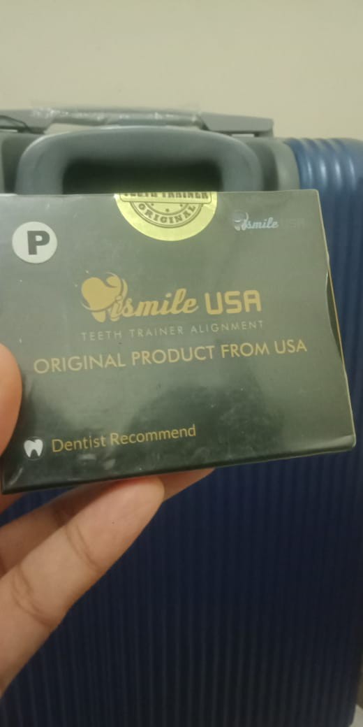 Ismileusa Perapih Gigi Transparan / Biru
