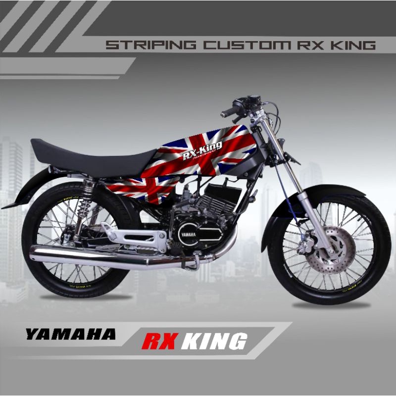 Striping RX king variasi Stiker Racing RX king