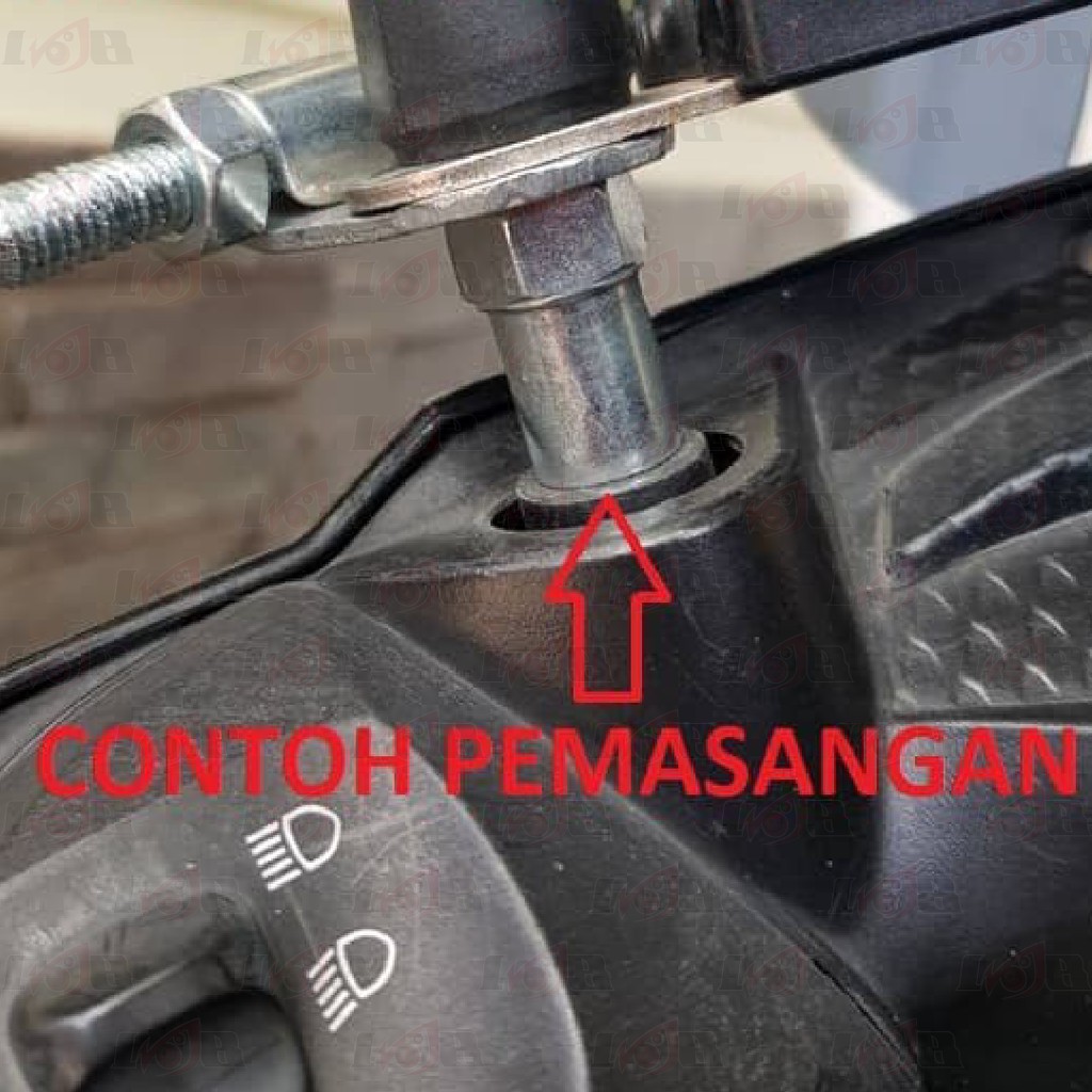 Sambungan Spion Motor Honda Bebek Matic Peninggi Baut 14 Drat Ulir Kiri Kanan