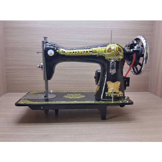 Mesin Jahit Butterfly JA1-1, Mesin Jahit Manual Full Set untuk Pekerjaan Jahit yang Presisi