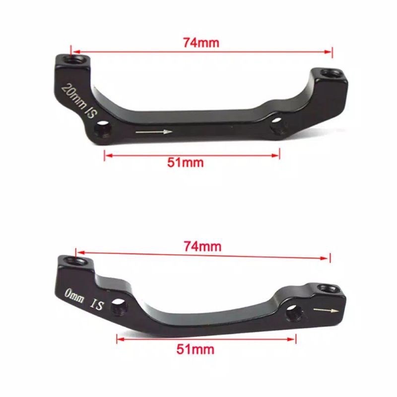 Adaptor kaliper Discbrake Rem Cakram Sepeda