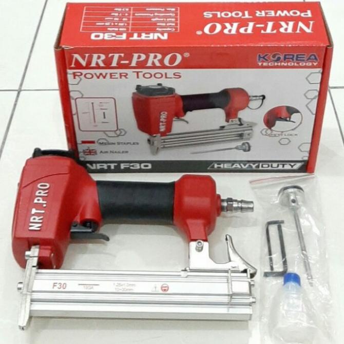 

NRT-PRO F 30 HD Air Nail Gun Nailer Alat Paku Tembak Lurus Staples Sta --Termurah--