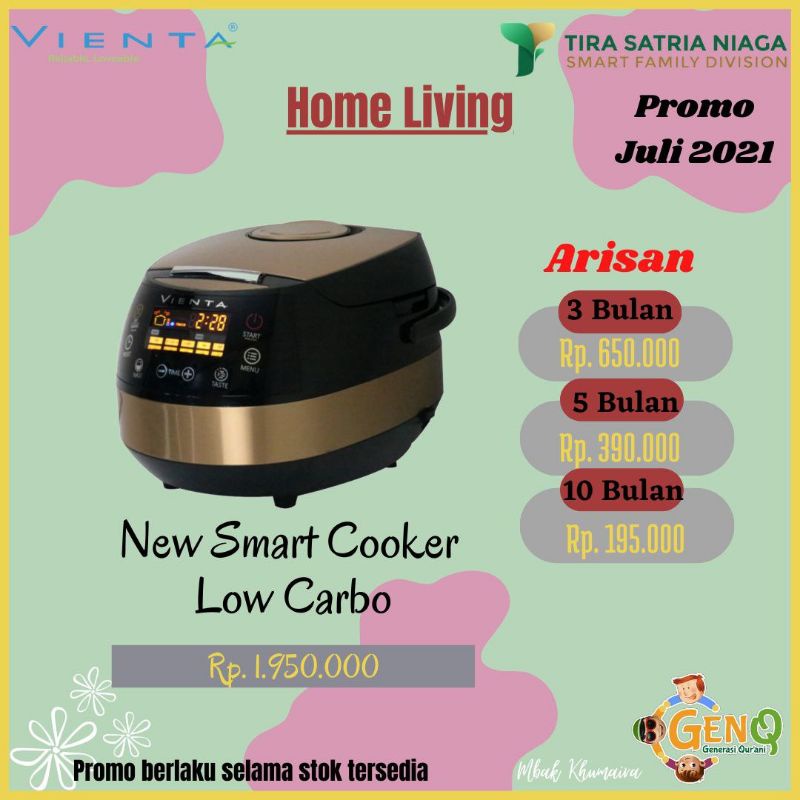 New Smart Cooker Low Carbo Vienta