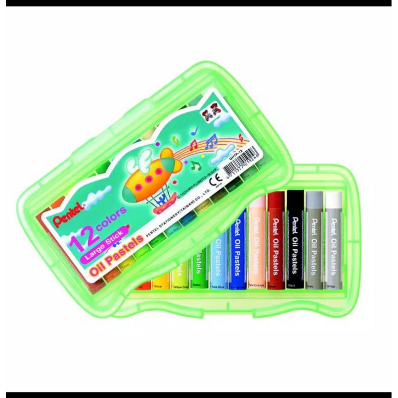 

crayon pentel 12 warna GHTP-12