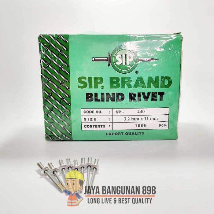 PAKU RIVET SIP / PAKU RIVETER 1 KOTAK