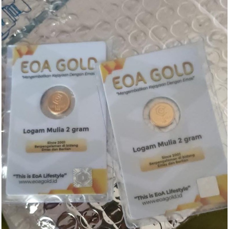 EOA GOLD 2 GRAM EMAS MURNI 24 KARAT