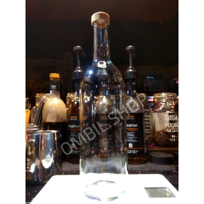 BOTOL KACA / BOTOL SIRUP / BOTOL BEKAS SIRUP TOFFIN