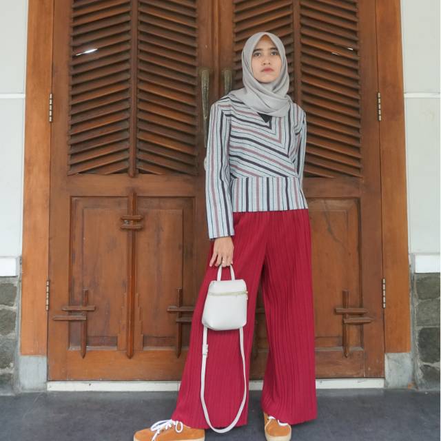 OUTER STRIPE/OUTER MURAH/OUTER MUSLIMAH KEKINIAN