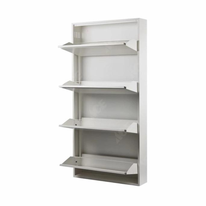 /////] Masterspace Rack Kabinet Sepatu 4 Tingkat - Putih - Ori Ace Hardware