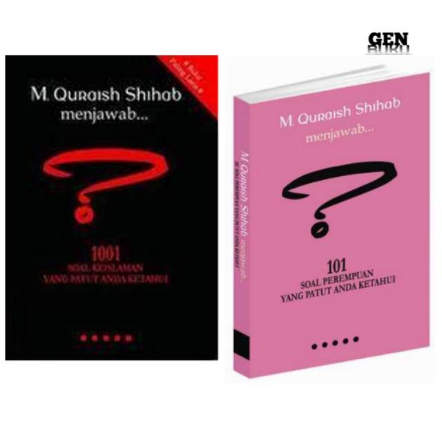 Buku Sepaket Quraish Shihab menjawab