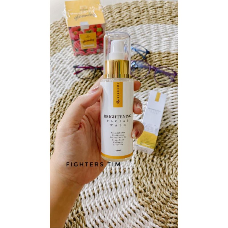 bi wash / bigenmi / sabun muka / facial wash / kecantikan/ pemutih wajah