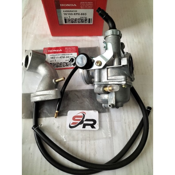 KARBURATOR SET INTEK (KPH) HONDA ORIGINALSUPRA X125 KARISMA KIRANA KELENGKAPAN PRODUK KARBURATOR SET MANIPUL INTEK