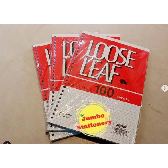 Refill Loose Leaf Joyko B5 100 lembar