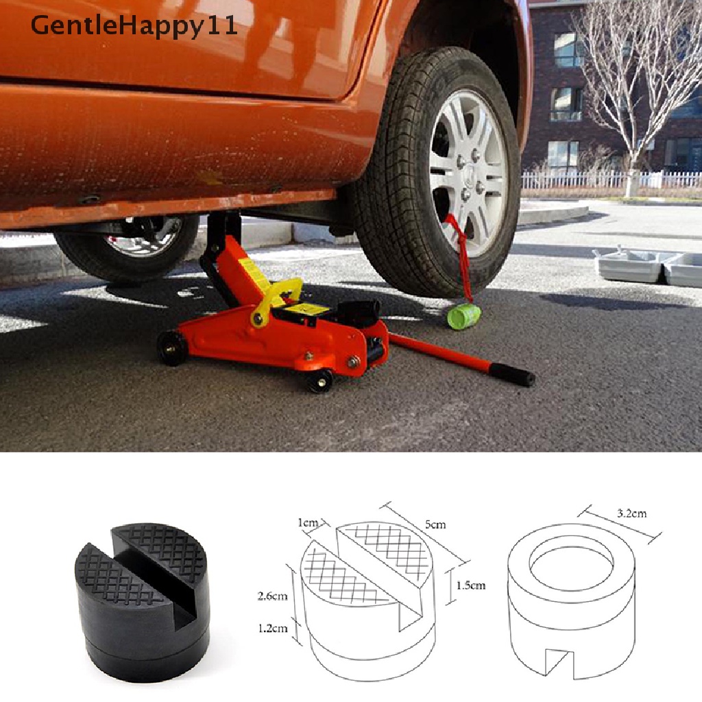 Gentlehappy Car Rubber Jack Pad Frame Protector Adapter Jacking Pinch Weld Side Lifting Disk