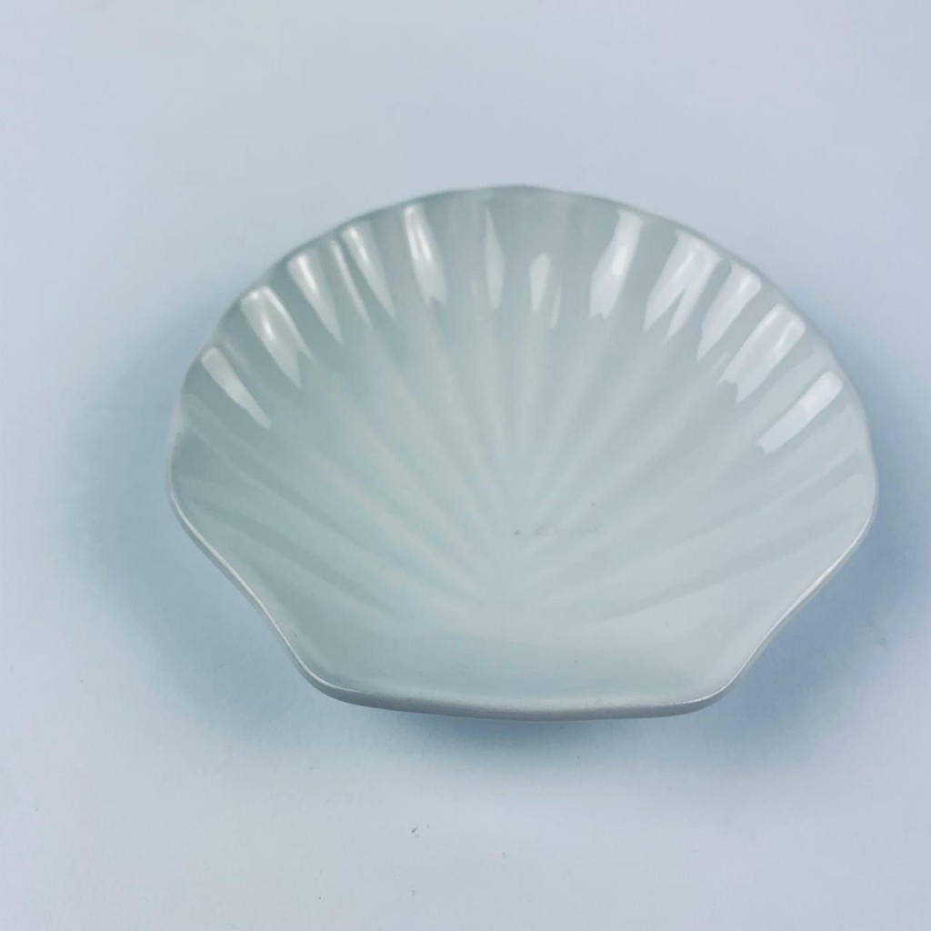 PIRING MINI KERANG TEMPAT SAMBEL PORCELAIN WARE