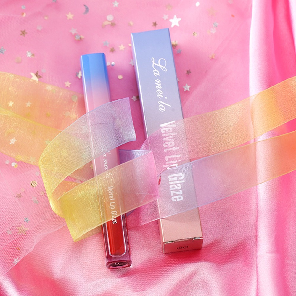 LAMEILA SILKY GLASS VELVET LIP GLAZE MATTE 1011 LIPSTIK CAIR PELEMBAB BIBIR ANTI AIR DAN TAHAN LAMA 1011