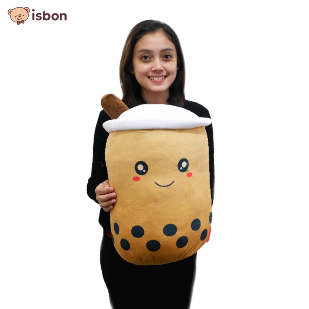 Boneka boba jumbo galon minuman milk tea brown sugar viral tiktok untuk kado pacar dan mainan boneka anak besar mewah garansi resmi seumur hidup lulus sertfikat SNI-istana boneka