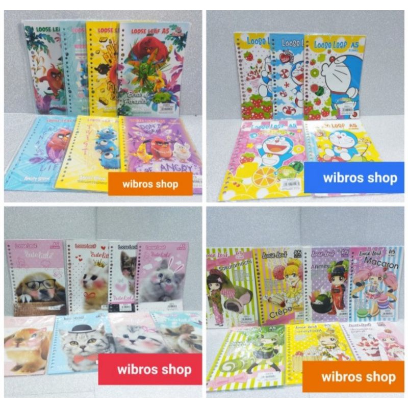 

lose leaf karakter A5/isi binder