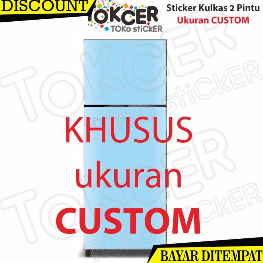 

(BAYAR DITEMPAT) STIKER UKURAN CUSTOM B0285
