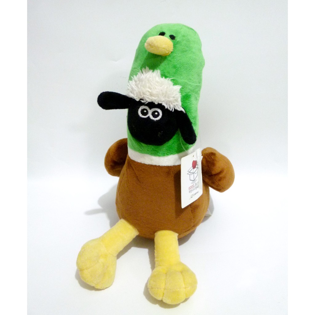 Boneka Shaun The Sheep In The Duck Costume Original Korea Region Rare