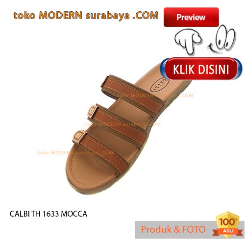 CALBI TH 1633 MOCCA sandal wanita flip flop flat casual