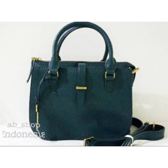 Fossil Ryder Mini Satchel Indian Teal