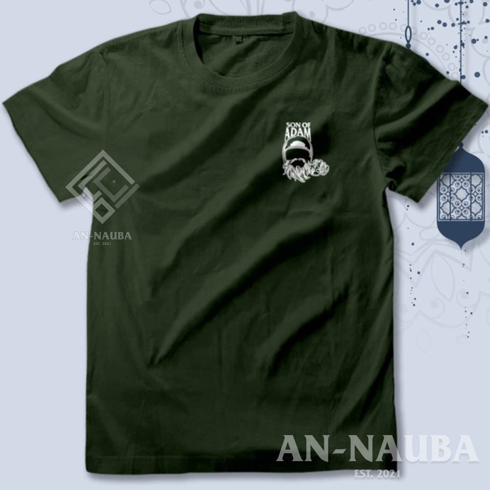 KAOS DAKWAH ISLAMI SON OF ADAM SERIES / Baju Distro Santri Islam / Tshirt Muslim Trendy [AN-6464]-3
