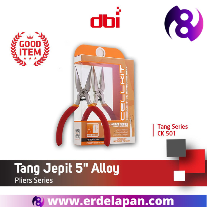 Tang Jepit Lancip Kecil CELLKIT 5inch ALLOY (CK 5501)