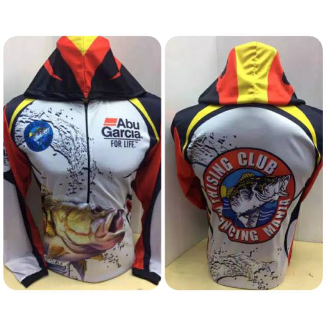 Kaos baju mancing mania abu garcia