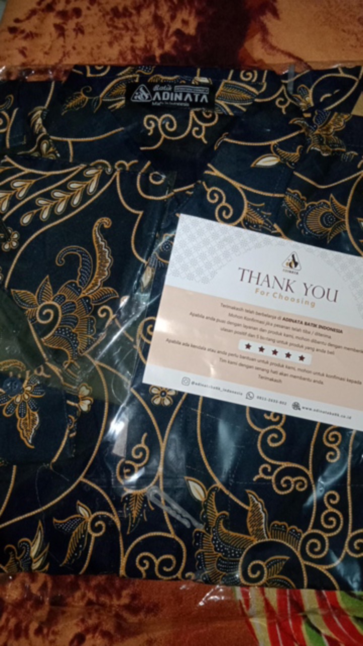Kemeja Panjang Adinata Batik Arion