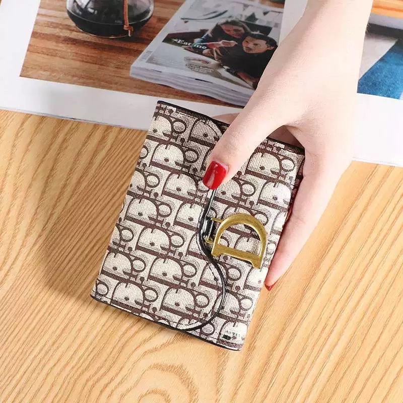 TI 3101 - DOMPET LIPAT WANITA IMPORT MURAH DOMPET BRANDED WANITA - H