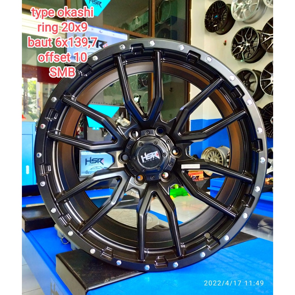 velg mobil ring 20 cocok  buat pajero sport