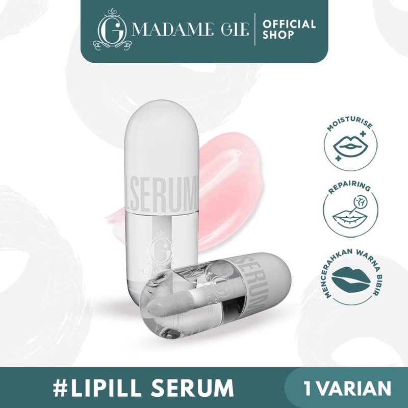 Madame Gie #LiPill Serum - Lip Oil Bibir Serum Bibir madame gie