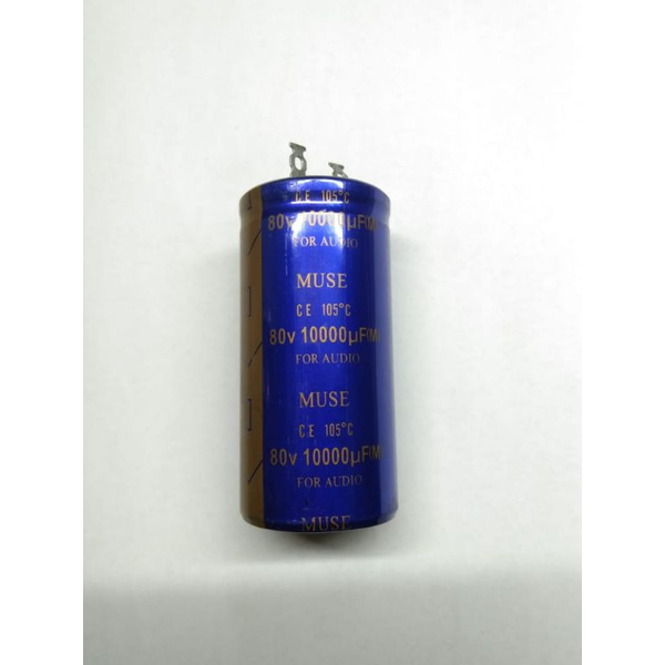 Elco 10.000uf 80V Muse Blue