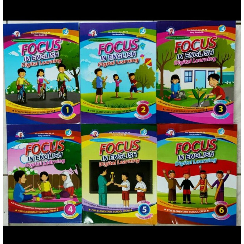 

focus in english digital learning kls 1,2,3,4,5,6 sd