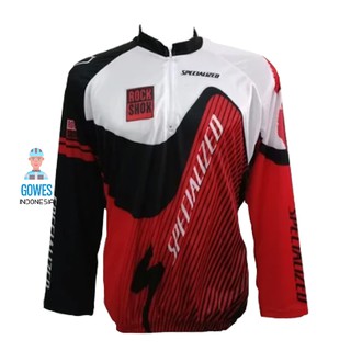 Download Jersey Sepeda Roadbike Specialized Merah Putih baju kaos ...