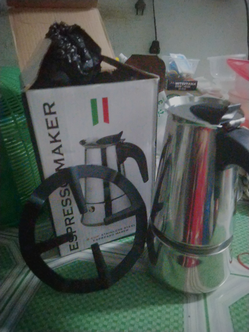Moka Pot Stainless 6 Cup Mokapot Espresso Coffee Maker Pembuat Kopi