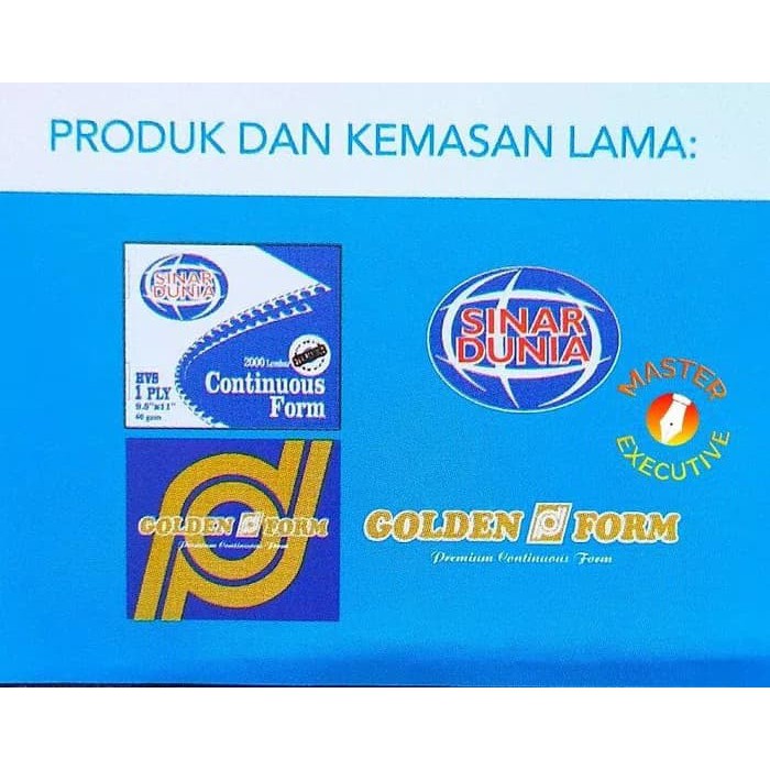 [Dus] Paperline Kertas Continuous Form HVS 3 Ply 9.5 &quot; x 11 &quot; K3 PRS - Khusus Go-Send Bandung