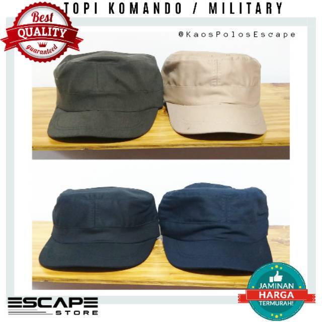 TOPI KOMANDO / MILITARY POLOS MURAH