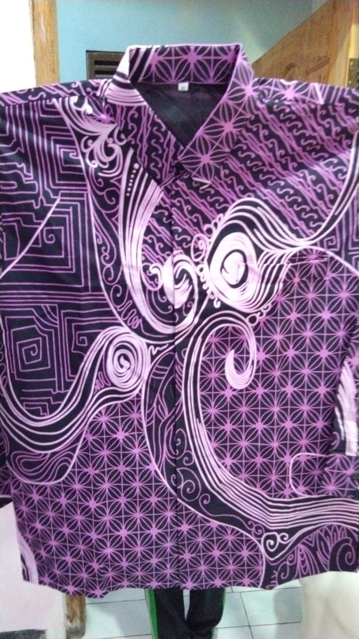 Batik Vio Abstrak Full Furing Katun Halus Primisima Size M-xxl Asli Solo