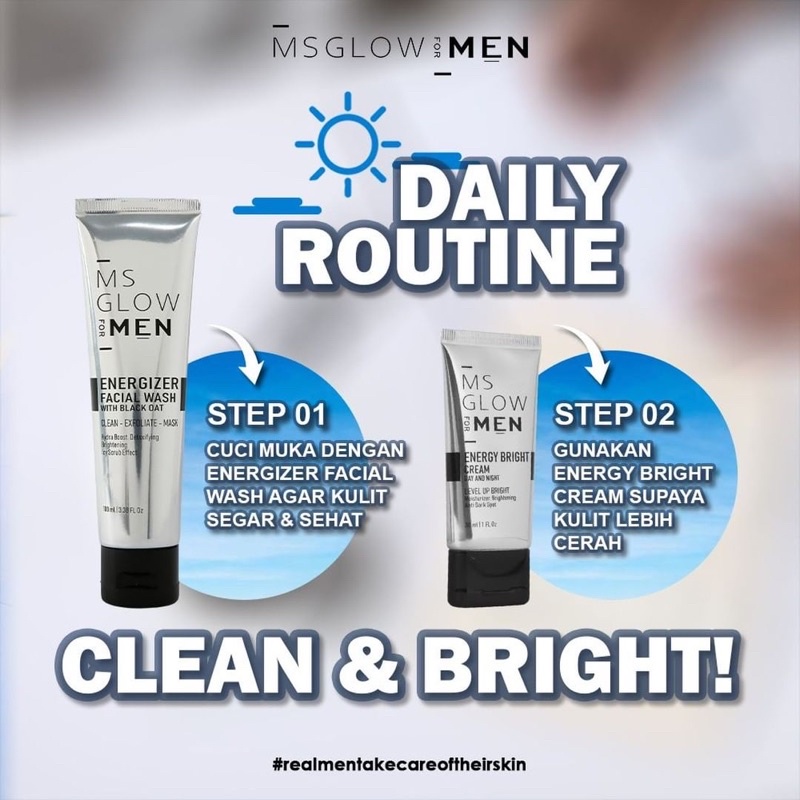 PAKET COMPLETE MS GLOW FOR MEN