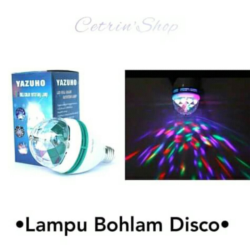 Lampu Disco Bohlam Disco