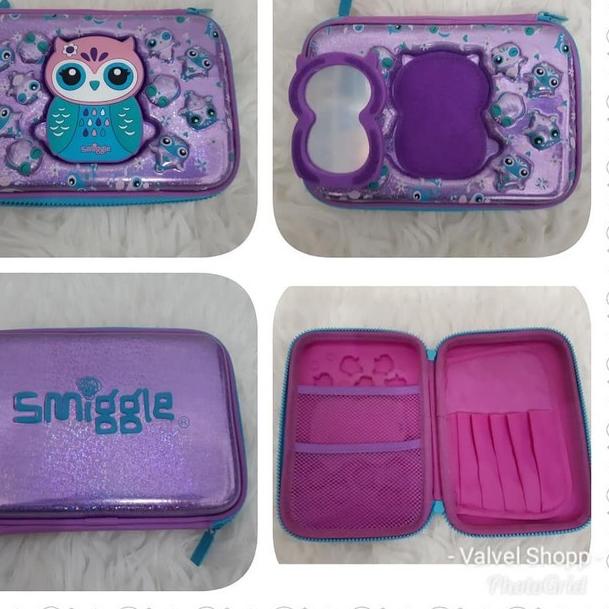 

Produk Baru Tempat case kotak pensil model SMIGGLE hologram Smigle Pencil Case Kotak Pensil Smiggle