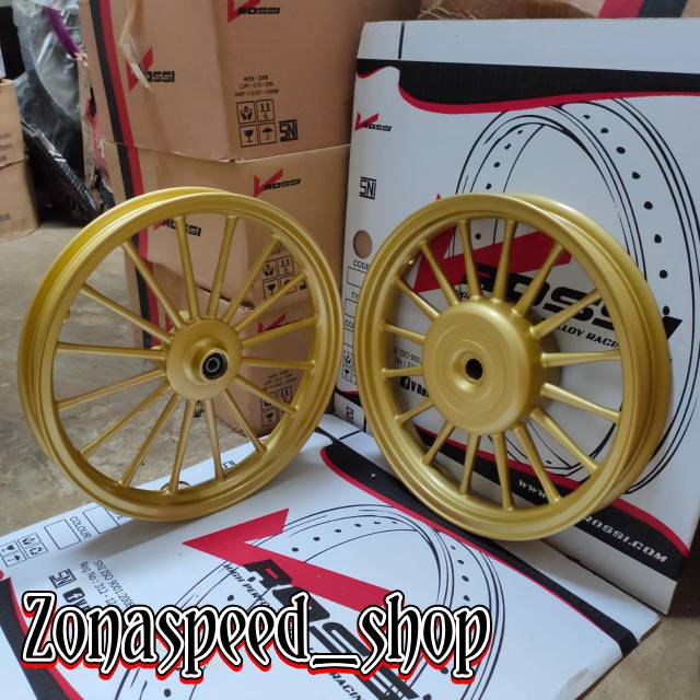 Velg racing vario-scoopy-beat warna gold
