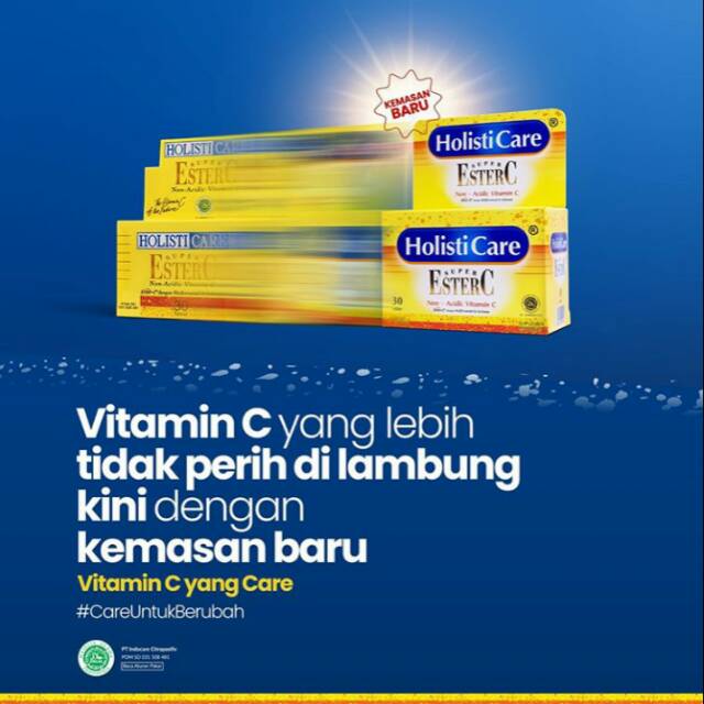 Holisticare Ester C Ester-c Botol Strip