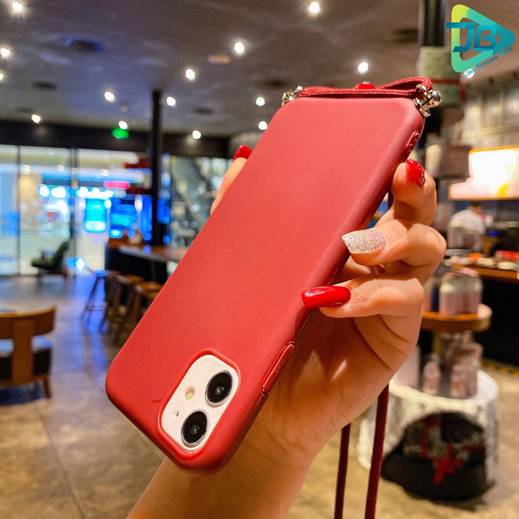 Softcase Slingcase Tali Lanyard Candy Xiaomi Redmi 8A 8 8A PRO 9 9A 9C Go Pro 8 8Se Lite JB2182