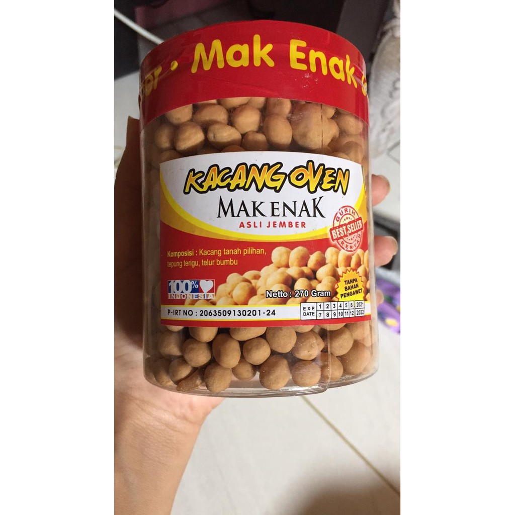 

Kacang Oven Mak Enak Dafa.Olshop