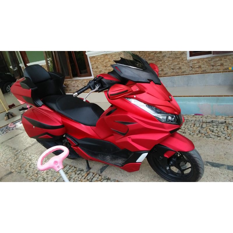 Modifikasi PCX 160 MODEL GOLDWING warna (MERAH DOP)